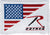 Red/White/Blue Logo US Flag Patch