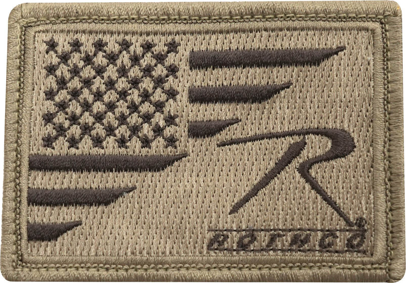 Coyote Brown Logo US Flag Patch