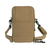 Coyote Brown Heavyweight Classic Canvas Passport Travel Pouch