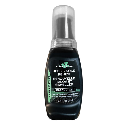 Griffin Black Heel & Sole Renew Uniform Footwear Edge Restorer