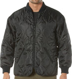 Black - Concealed Carry Quilted Woobie Jacket