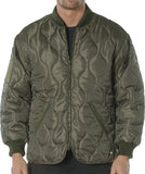 Olive Drab - Concealed Carry Quilted Woobie Jacket