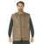 Coyote Brown - Quilted Woobie Vest - Lightweight Insulated Outdoors Vest - Polyester