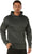 Grey - Tactical Concealed Carry Hoodie - Polyester Fleece Lined - Mens