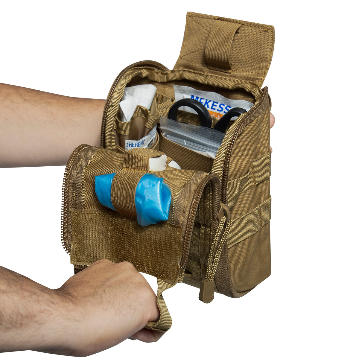 Fast Action MOLLE Medical Pouch Tactical EMT IFAK Tear Away First Aid Pouch Emergency Gear Bag