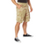 Tri-Color Desert Camouflage - Military Vintage Paratrooper Cargo Shorts