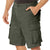 Olive Drab - Tactical Vintage Paratrooper BDU Cargo Shorts - Poly Cotton - Zipper Fly
