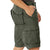 Olive Drab - Tactical Vintage Paratrooper BDU Cargo Shorts - Poly Cotton - Zipper Fly