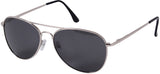 Chrome Smoke - 58mm Polarized Sunglasses
