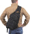 Black Tactical Cross Body Medium Transport Sling Pack - Convertible MOLLE Backpack (17