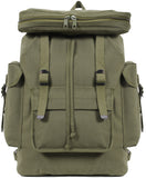 Olive Drab - Canvas European Style Rucksack Backpack