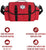 Red Medical Rescue Response Bag