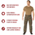 Digital Woodland Camouflage - Military Vintage Paratrooper Fatigues