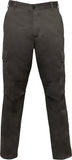 Charcoal Grey - Tactical BDU Pants Cargo Fatigues - Poly/Cotton Twill - Button Fly