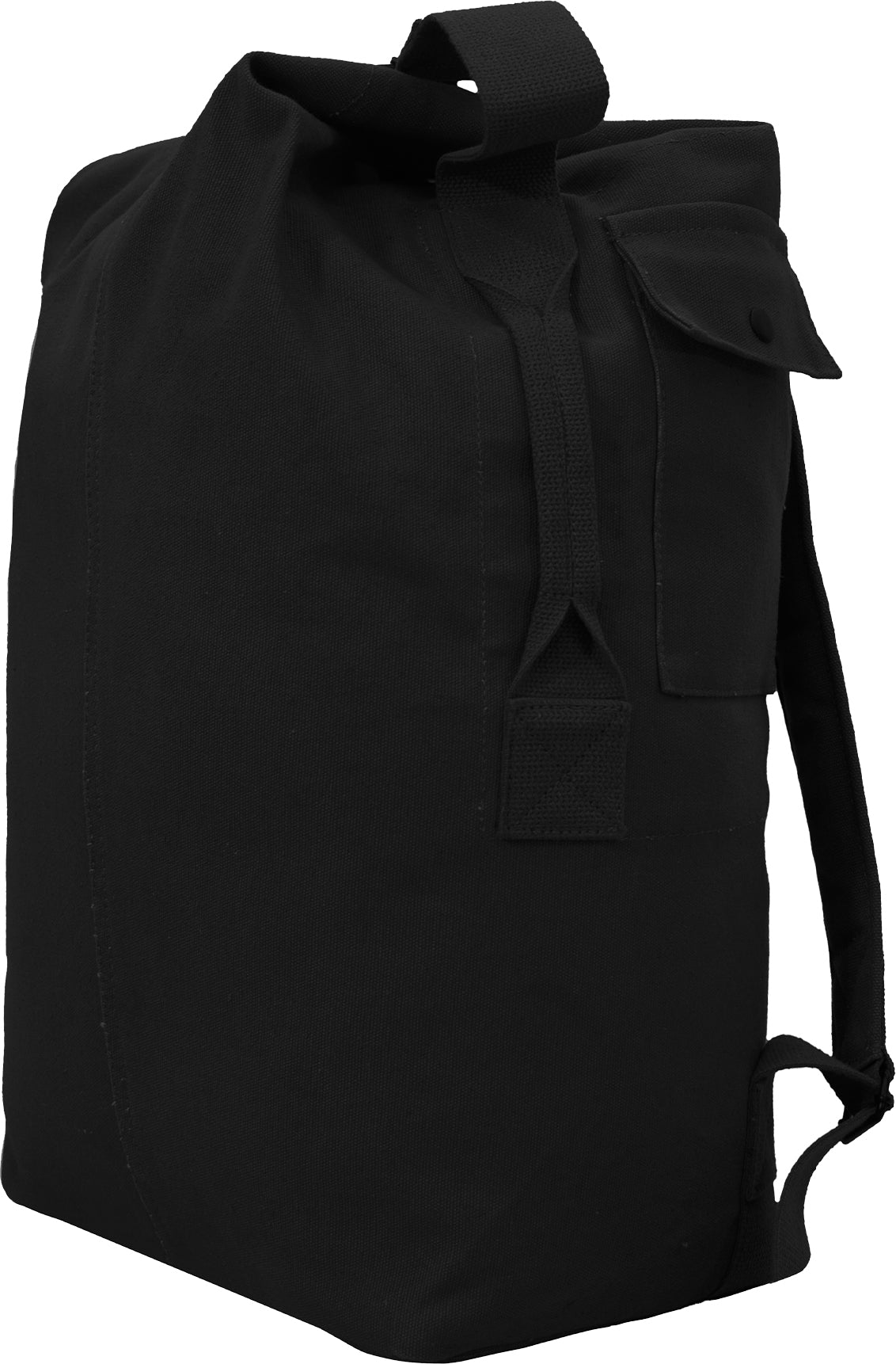 Black Nomad Canvas Duffle Backpack
