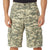 ACU Digital Camouflage -  Vintage Infantry Utility Army BDU Cargo Shorts - Heavyweight Cotton - Zipper Fly
