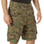 Woodland Digital Camouflage  - Tactical Vintage Paratrooper BDU Cargo Shorts - Poly Cotton - Zipper Fly