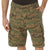 Woodland Digital Camouflage  - Tactical Vintage Paratrooper BDU Cargo Shorts - Poly Cotton - Zipper Fly