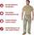 ACU Digital Camo - Tactical Paratrooper Pants BDU Cargo Fatigues - Heavyweight Poly/Cotton - Zipper Fly - Relaxed Fit