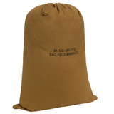 Coyote Brown - G.I. Type Canvas Barracks Bag 18