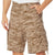 Desert Digital Camouflage - Vintage Infantry Utility Army BDU Cargo Shorts - Heavyweight Cotton - Zipper Fly