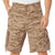 Desert Digital Camouflage - Vintage Infantry Utility Army BDU Cargo Shorts - Heavyweight Cotton - Zipper Fly