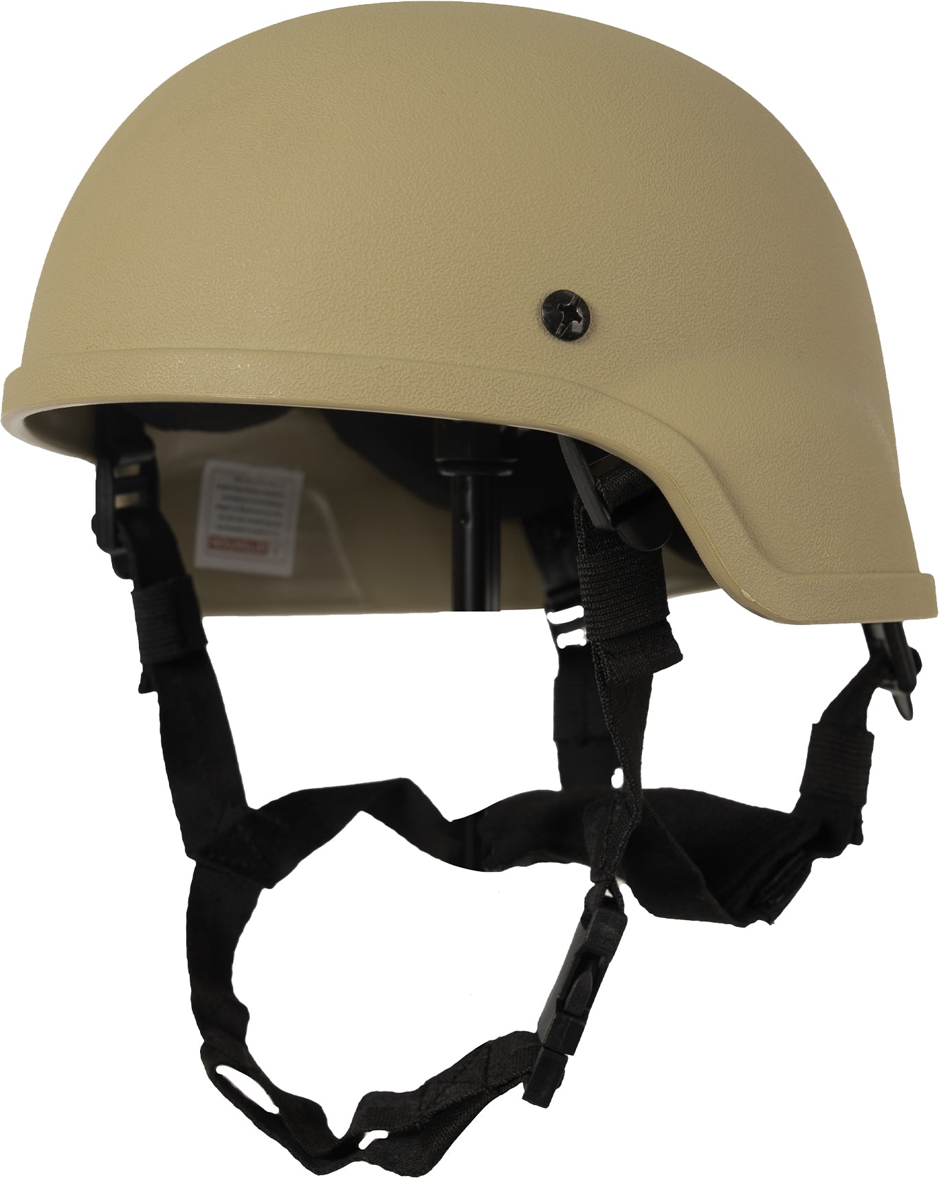 Tan ABS Mich-2000 Replica Tactical Helmet