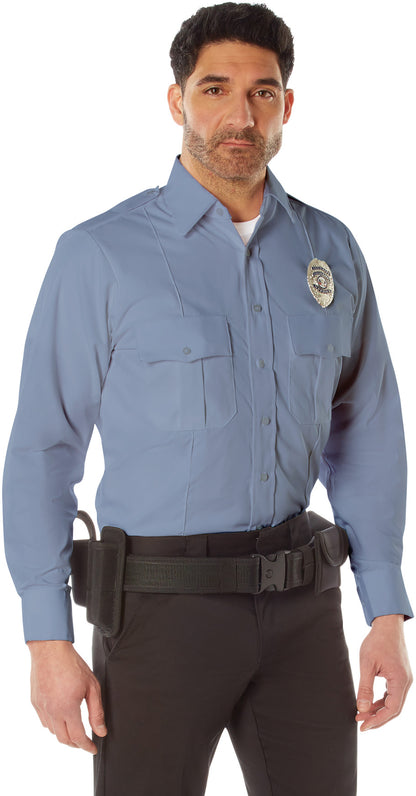 Light Blue - Official Law Enforcement Uniform Shirt Long Sleeve