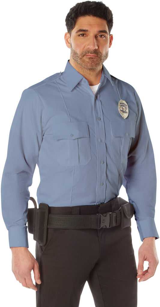 Light Blue - Official Law Enforcement Uniform Shirt Long Sleeve