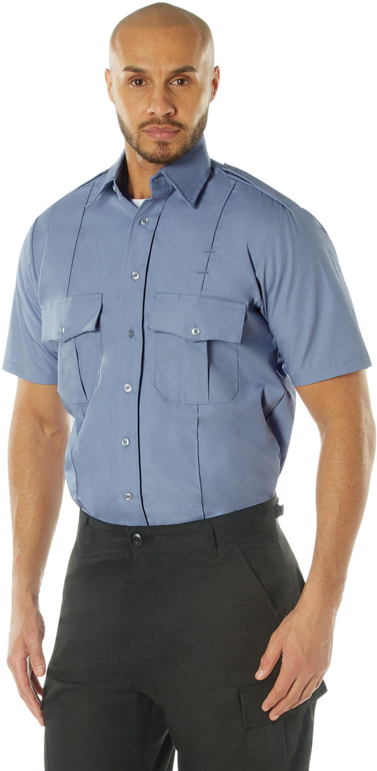 Light Blue - Official Law Enforcement Uniform Shirt Short Sleeve