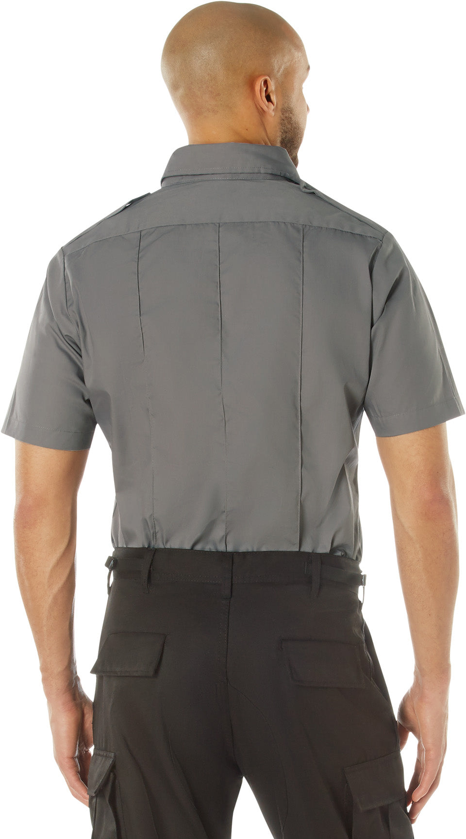 Grey - Official Law Enforcement Uniform Shirt Short Sleeve - Galaxy Army Navy Grey - Official Law Enforcement Uniform Shirt Short Sleeve - Galaxy Army Navy