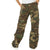 Woodland Camouflage - Womens Vintage Paratrooper Fatigue Army Pants