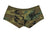 Woodland Camo - BOOTY CAMP Booty Shorts & Tank Top Set - Cotton/Spandex