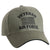 Olive US Vintage Veteran Low Profile Military USA Flag Vet Hat Baseball Dad Cap