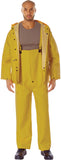 Yellow - Deluxe Heavyweight PVC Hurricane 2-Piece Rain Suit