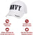 White US NAVY Baseball Hat Adjustable Low Profile USN Deluxe 3D Embroidery Ball Cap
