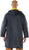 Navy Blue To Yellow - Reversible Mid Length Rain Parka