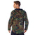 Woodland Camouflage Anorak Parka Tactical Quarter Zip Jacket Military Pullover Windbreaker
