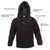 Black Anorak Parka Tactical Quarter Zip Jacket Military Pullover Windbreaker