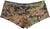 Digital Woodland Camouflage - Womens BOOTY CAMP Booty Shorts