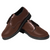 Brown High Gloss Shiny Oxfords Uniform Shoes Formal Dress Military Duty Security