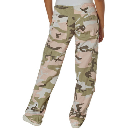 Subdued Pink Camouflage - Womens Vintage Paratrooper Fatigues