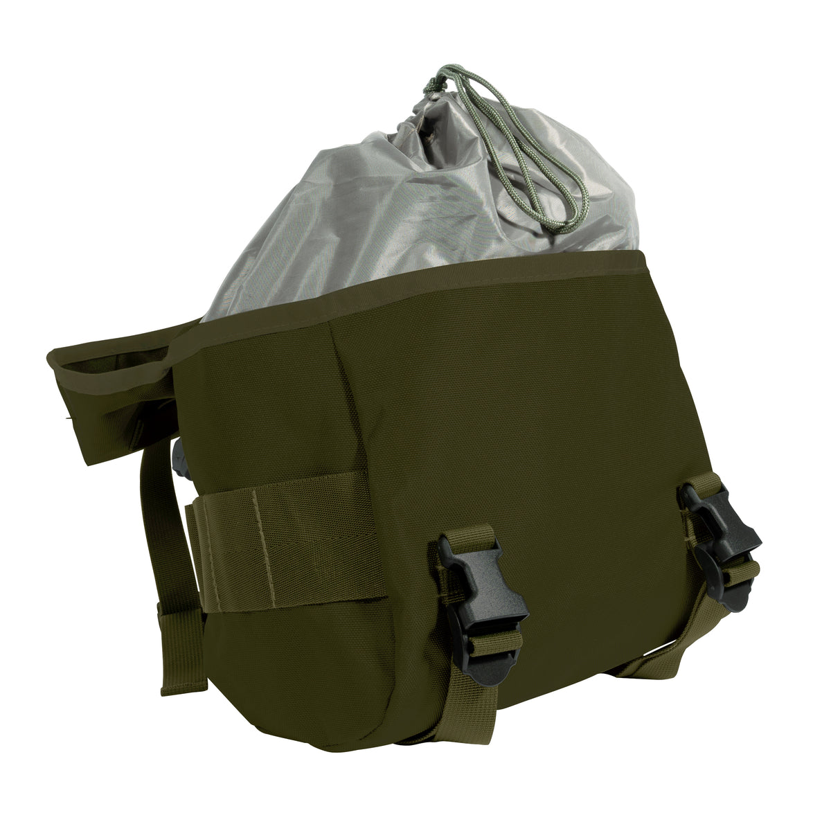Olive Drab Military GI Enhanced Butt Pack - Tactical ALICE Gear Pouch (10" x 9.5" x 6")