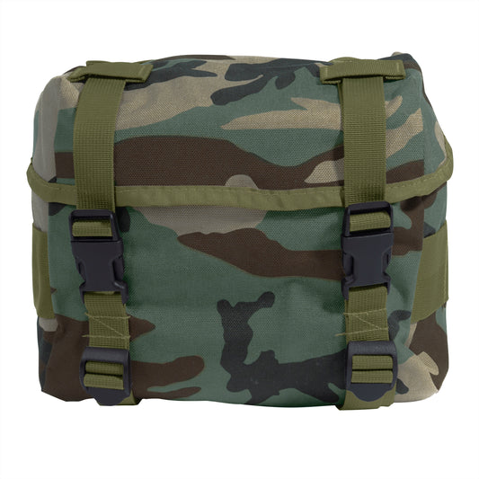 Woodland Camouflage Military GI Enhanced Butt Pack Tactical ALICE Gear Pouch (10" x 9.5" x 6")