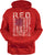 Red Concealed Carry R.E.D. (Remember Everyone Deployed) Hoodie