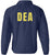 DEA Lightweight Coaches Jacket Drug Enforcement Windbreaker Waterproof Administration Coat - Costume