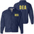 DEA Lightweight Coaches Jacket Drug Enforcement Windbreaker Waterproof Administration Coat - Costume