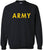 Army PT Crewneck Sweatshirt | USA Army Military Physical Training Exercise Workout Warm Sweatshirt