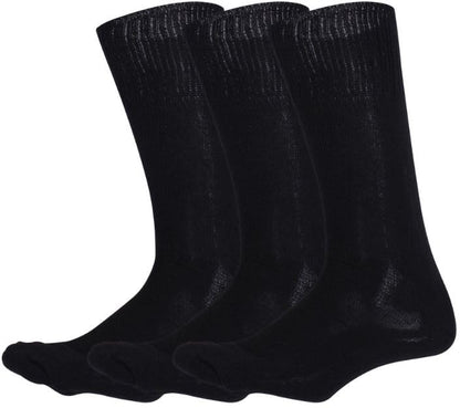 Genuine GI Military Tactical Boot Socks – US Made Wool Blend Cushion Sole Army Moisture-Wicking Combat Socks (3-Pack)