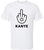 Fuck Kanye Shirt, Anti Ye Jewish Pride Gift, Star of David Statement Tee, Fight Antisemitism - White
